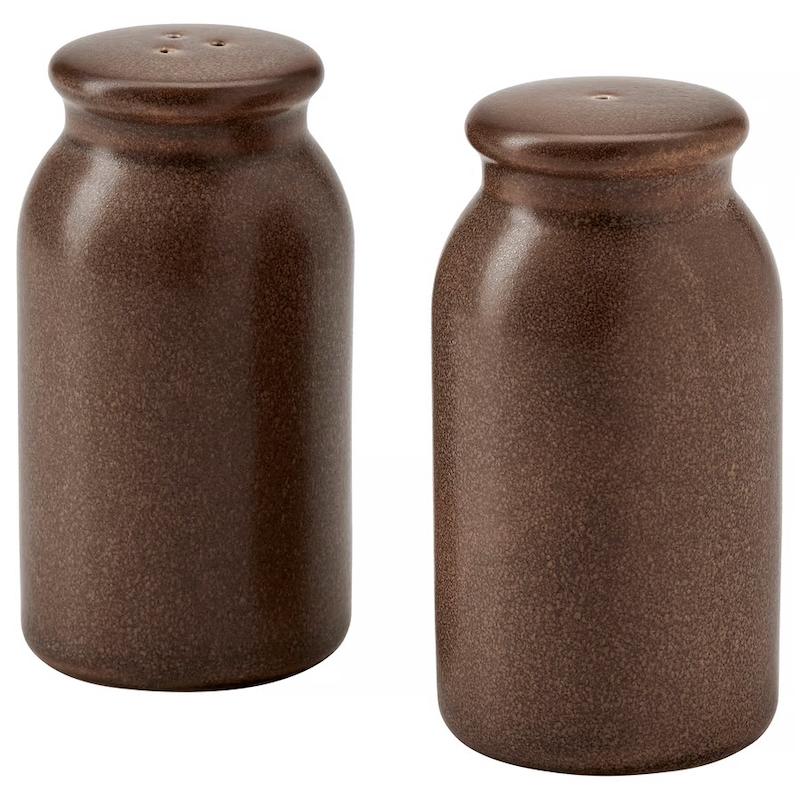 ست ۲ عددی نمکدان سرامیکی ایکیا مدل BRUGDHAJ