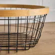 سبد میوه مشکی گرد هوم سنتر مدل Trellis