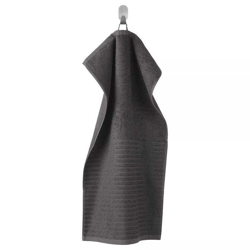 حوله خاکستری 40x70 ایکیا مدل  VAGSJON