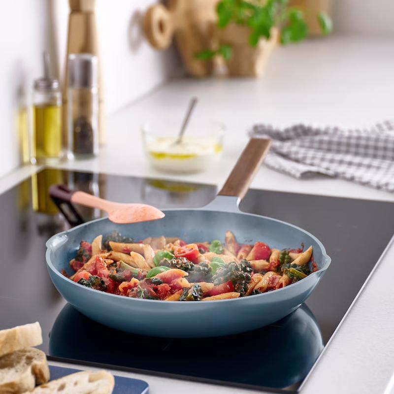 ماهیتابه سرامیکی آبی ایکیا مدل KLIPPFISK 28 cm