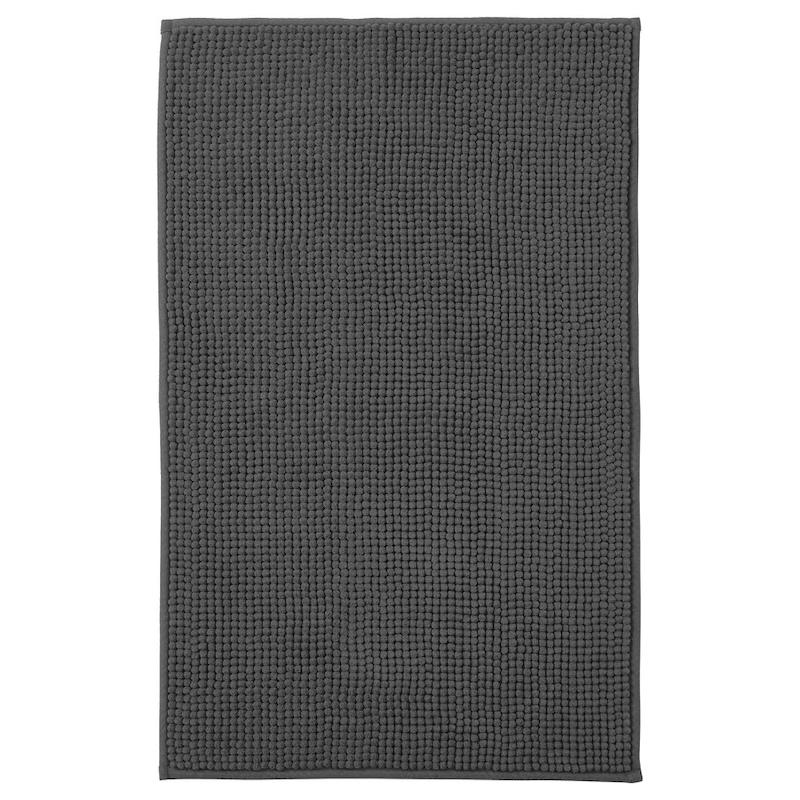 پادری حمام ایکیا مدل TOFTBO رنگ زغالی ‎۵۰×۸۰ سانتی‌متر