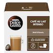 کپسول شیر و قهوه  فرانسوی دولچه گوستو مدل cafe au lait intenso dolce gusto 