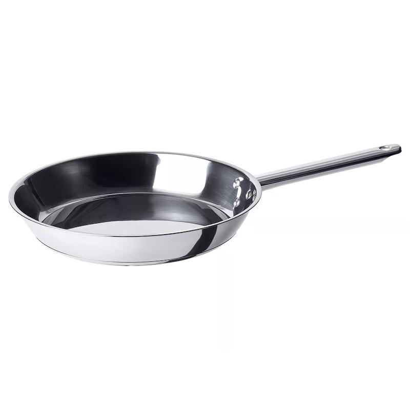 ماهیتابه استیل ایکیا مدل IKEA 365+ – قطر 28 سانتی‌متر