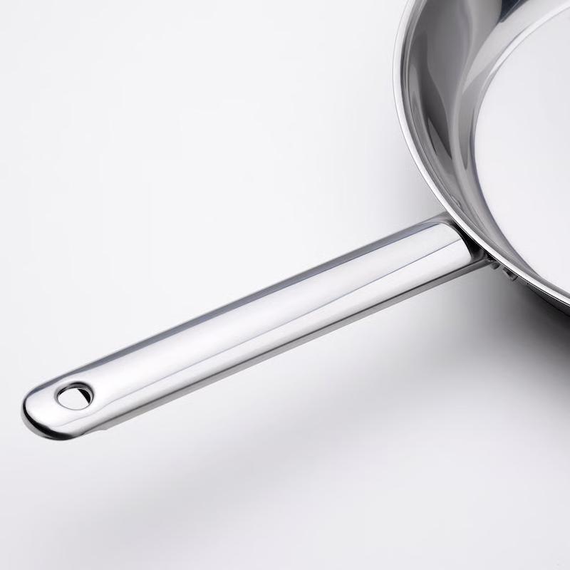 ماهیتابه استیل ایکیا مدل IKEA 365+ – قطر 28 سانتی‌متر