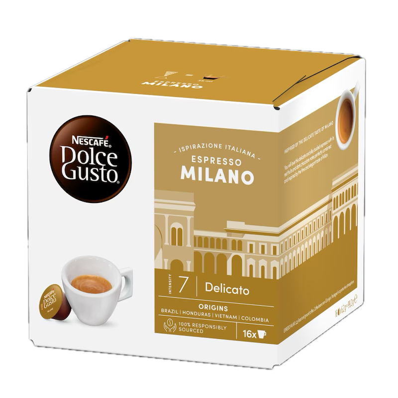 کپسول اسپرسو میلانو دولچه گوستو DOLCE GUSTO Espresso Milano – Delicato