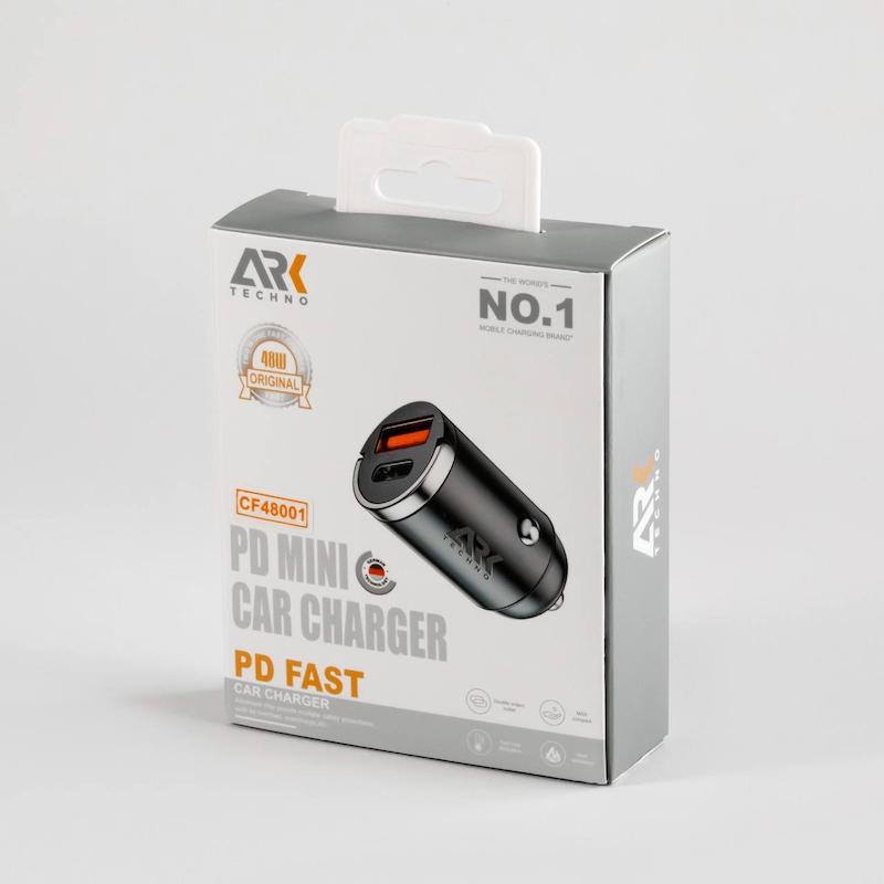 شارژر فندکی خودرو ARK Techno مدل CF48001