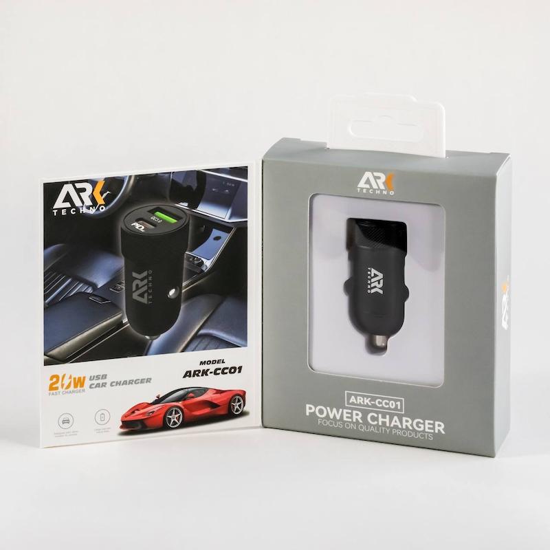 شارژر فندکی خودرو ARK Techno مدل ARK-CC01