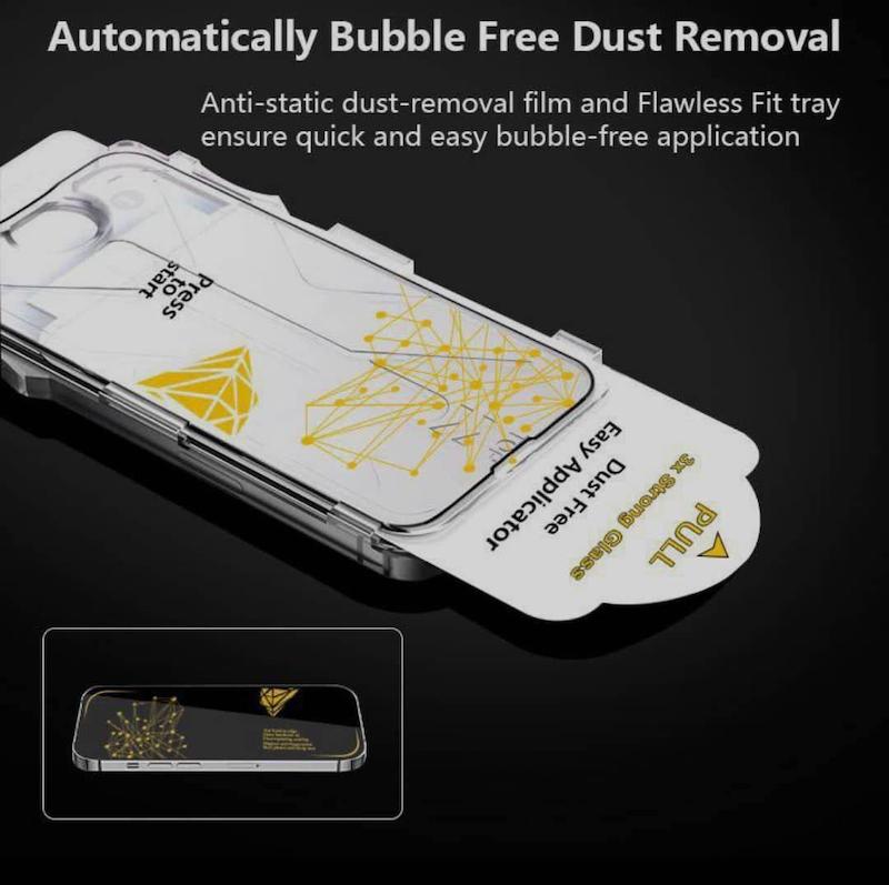 گلس محافظ صفحه نمایش  مناسب ARK Techno Easy Applicator iphone 16 pro