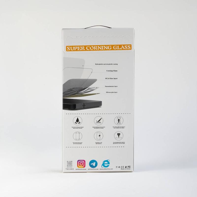 گلس شفاف مناسب ARK Techno Ultra-Strong Corning Glass iphone 15 promax