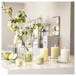 شمع معطر ایکیا مدل LOVSKOGSLUND - رایحه سیب - ۲۰ ساعته