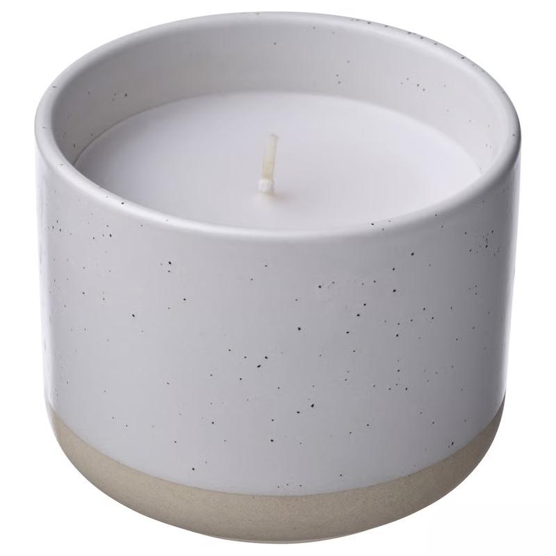 شمع معطر ایکیا مدل JAMLIK– وانیلی – ۲۵ ساعته