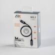 کابل شارژ و انتقال داده مغناطیسی ARK Techno مدل ARK-C2CM6001 Type-C به Type-C | توان 60 وات