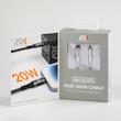 کابل شارژ سفید Type-C به Lightning مدل ARK-C2L2001