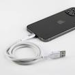 کابل شارژر سفید USB ARK Techno به Lightning با توان 12 وات | طول 1 متر مدل ARK-U2L1201