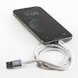 کابل شارژر سفید USB ARK Techno به Lightning با توان 12 وات | طول 1 متر مدل ARK-U2L1201