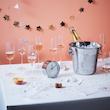 ساعت روميزی نقره ای ایکیا مدل MALLHOPPA