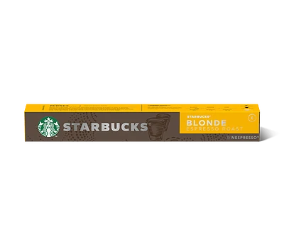 کپسول نسپرسو Espresso blonde Roast از برند STARBUCKS