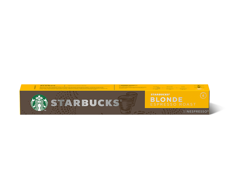 کپسول نسپرسو Espresso blonde Roast از برند STARBUCKS