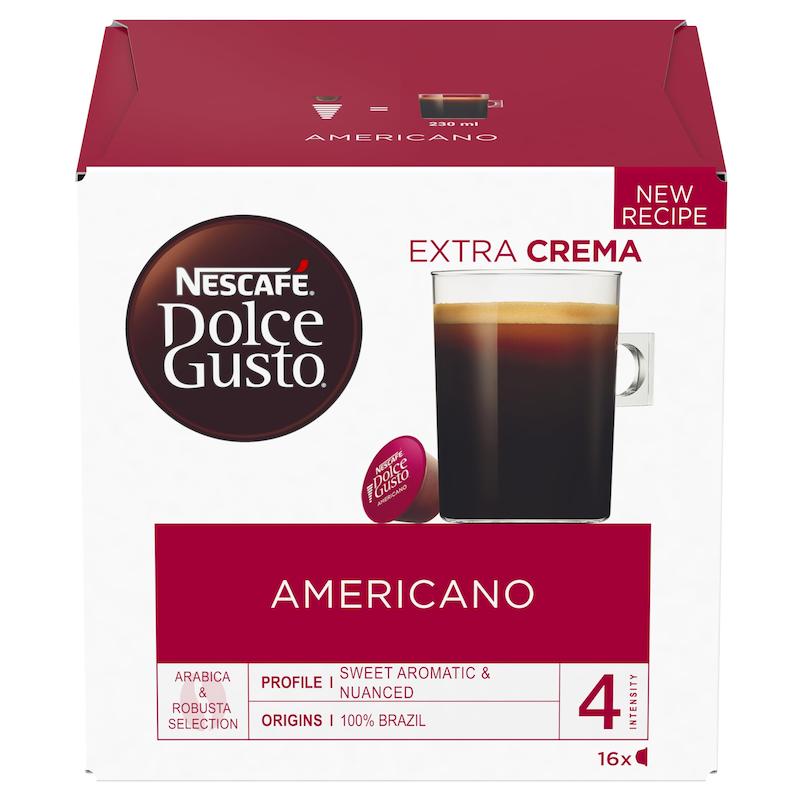 کپسول دولچه گوستو آمریکانو AMERICANO EXTRA CREMA