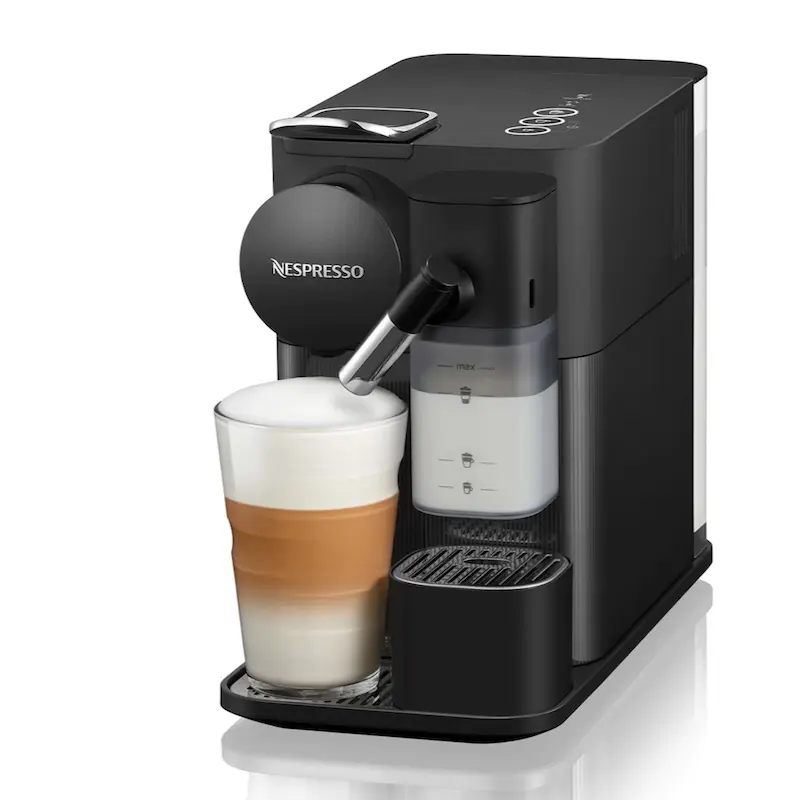 قهوه ساز مشکی نسپرسو مدل NESPRESSO Lattissima One 