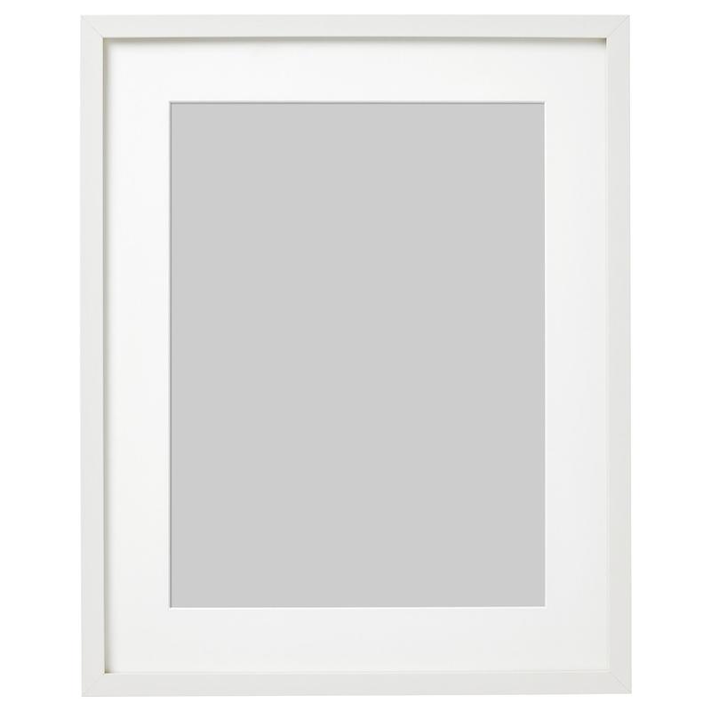 قاب سفيد ایکیا مدل RIBBA 40 X 50 CM