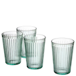 ست 4 عددي ليوان فيروزه اي VARDAGEN 