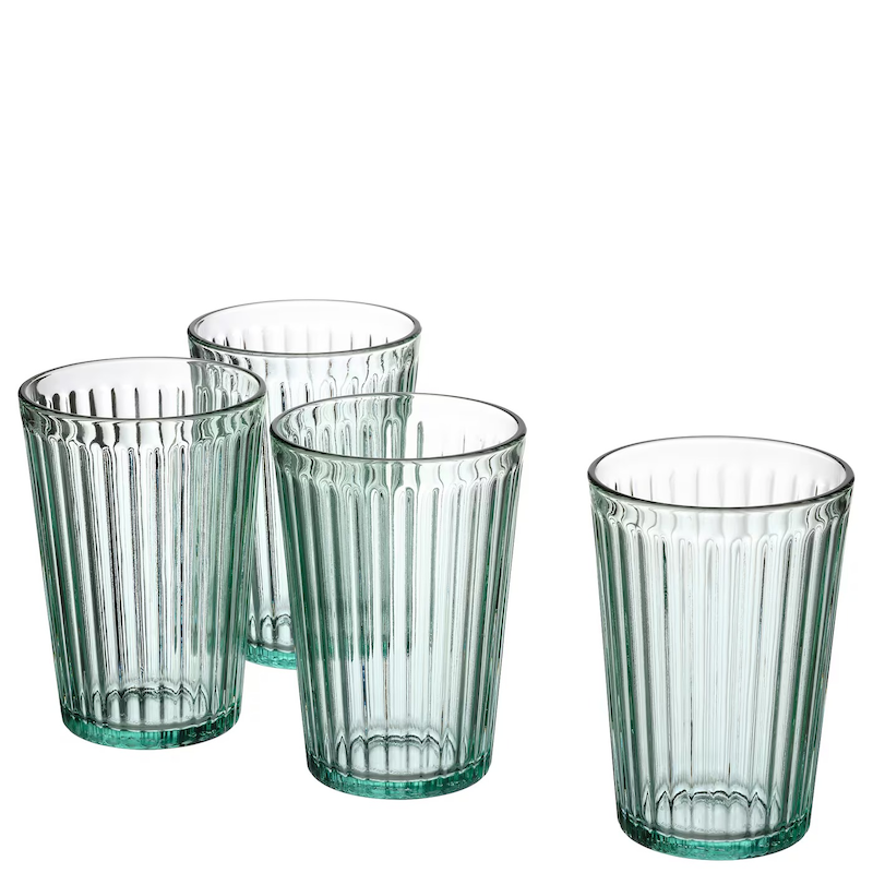 ست 4 عددي ليوان فيروزه اي VARDAGEN 