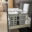 سطل زباله خاکستری ایکیا مدل HALLBAR