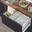 سطل زباله خاکستری ایکیا مدل HALLBAR