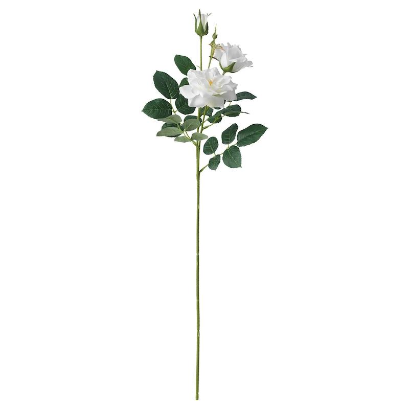 گل رز سفيد ایکیا مدل SMYCKA 