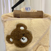 ست حوله ۵ تکه نوزادی مادرکر (Mothercare) مدل کیمونو طرح خرس قهوه ای | کانگومام