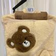 ست حوله ۵ تکه نوزادی مادرکر (Mothercare) مدل کیمونو طرح خرس قهوه ای | کانگومام