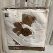 ست حوله ۲ تکه نوزادی مادرکر گلدوزی شده طرح دو خرس | ۶ ماه گارانتی | کانگومام