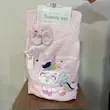 ست حوله ۵ تکه نوزادی مادرکر (Mothercare) مدل کیمونو طرح یونیکورن صورتی | کانگومام