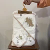 ست حوله ۵ تکه نوزادی مادرکر (Mothercare) مدل کیمونو طرح خرس پادشاه | کانگومام