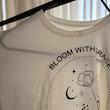 تیشرت زنانه آستین کوتاه سفید طرح Bloom With Grace | پارچه نخی | کانگومام