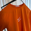 ست تی شرت و شلوار لانگ زنانه طرح نایک (Nike) رنگ نارنجی | پارچه درجه یک بهاره و تابستانه | کانگومام