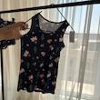 ست تاپ و شورتک زنانه برند اچ اند ام (H&M) طرح کریسمس | پارچه فوق‌العاده لطیف | کانگومام