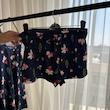 ست تاپ و شورتک زنانه برند اچ اند ام (H&M) طرح کریسمس | پارچه فوق‌العاده لطیف | کانگومام