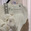 ست حوله ۵ تکه نوزادی مادرکر (Mothercare) مدل کیمونو طرح فیل و بچه فیل | کانگومام