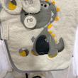 ست حوله ۵ تکه نوزادی مادرکر (Mothercare) مدل کیمونو طرح دایناسور | کانگومام
