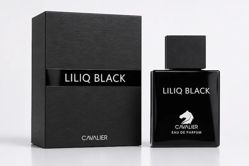 ادکلن کاوالیر لالیک بلک با رایحه اینکر نویر 100 میل | Cavalier Liliq Black Eau de Parfum 100ml
