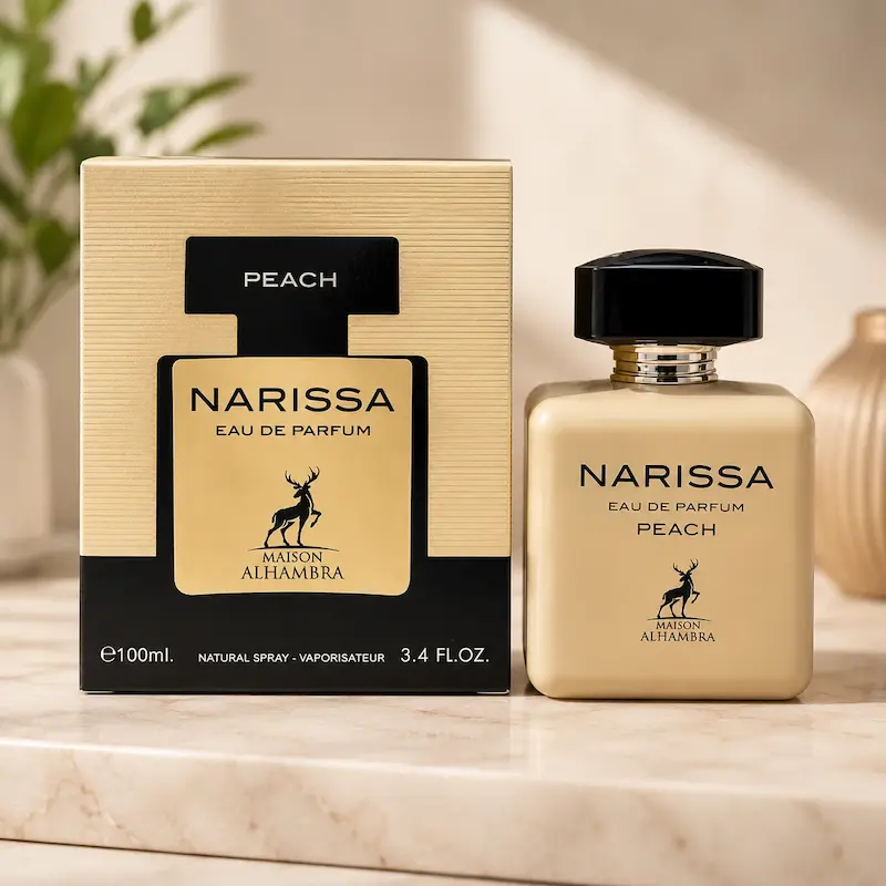 ادکلن زنانه نارسا پیچ (Narissa Peach) Maison Alhambra حجم ۱۰۰ میل