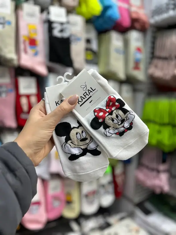 جوراب مچی میکی موس