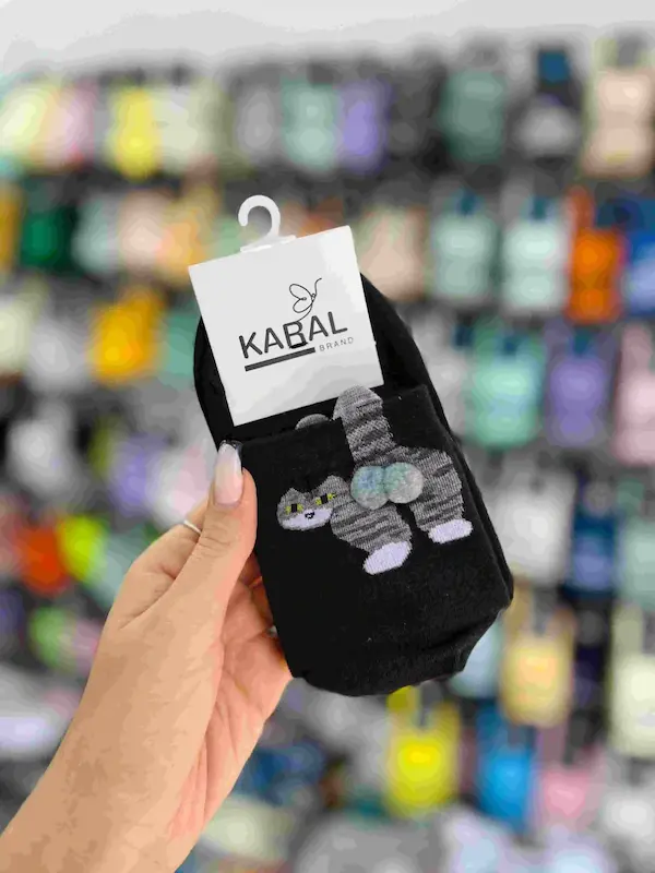 جوراب فانتزی گربه 