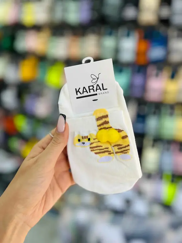 جوراب فانتزی گربه بی ادب