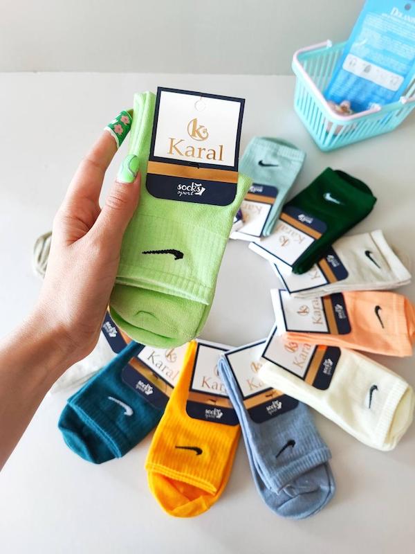 خرید جوراب ساقدار بچگانه نایکی روشن