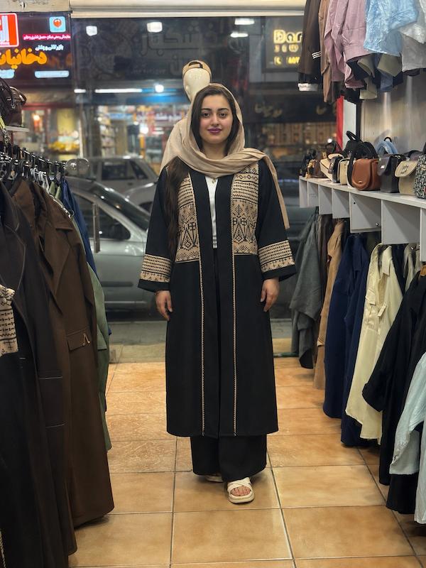 مانتو زنانه سایزبزرگ سنتی۱۶۰۱