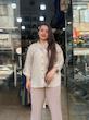 شومیز جلو جیب سایز بزرگ زنانه ۱۴۲۶