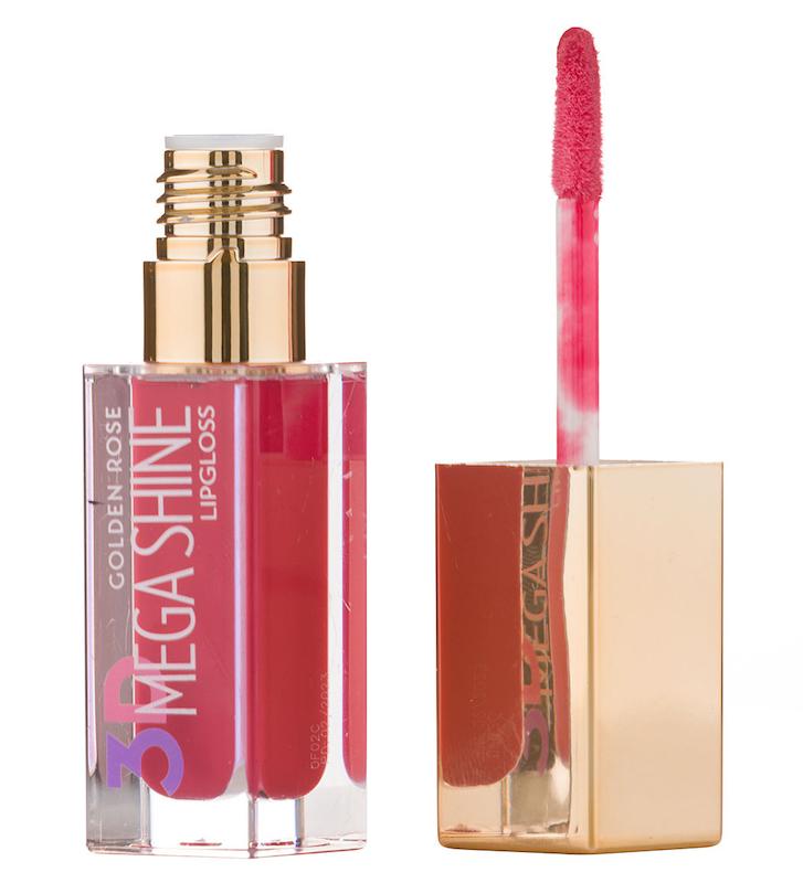 رژلب مایع گلدن رز مدل 3D Mega Shine